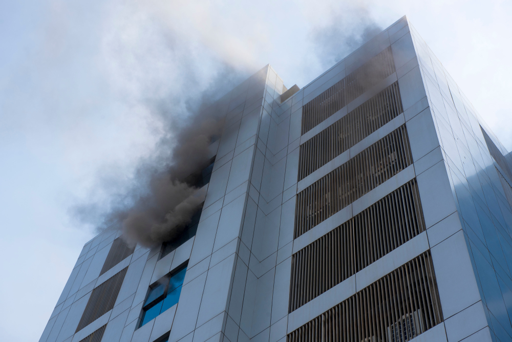Building Damaged by Fire